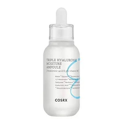 COSRX Hydrium Triple Hyaluronic Moisture Ampoule, 40ml | Hyaluronic Acid Viscous Serum | Korean 