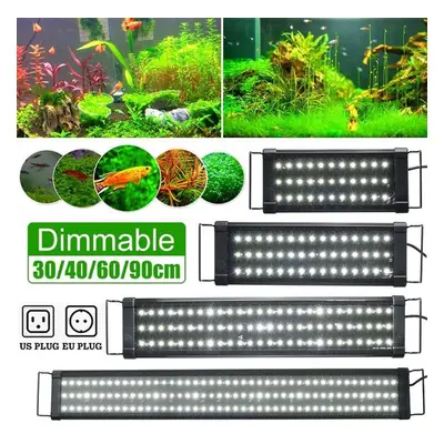 (40cm 45led) Super Slim Leds Aquarium Lighting Aquatic Plant Light Extensible Waterproof Clip On