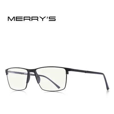 (black, +0) Merrys Design Men Anti Blue Ray Light Blocking Reading Glasses Uv400 Glasses For Com