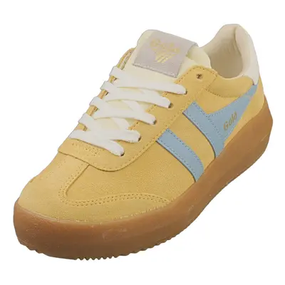 (7) Gola Athena Womens Fashion Trainers in Pollen Air