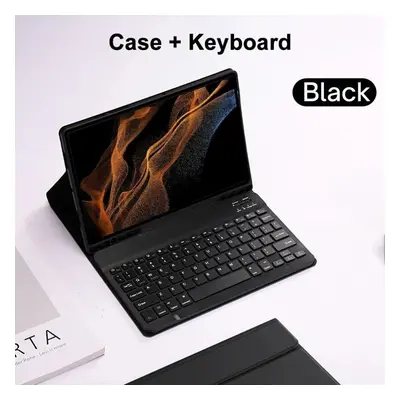 (black, galaxy tab a9 plus) Bluetooth Keyboard Case For Samsung Galaxy Tab S8 Ultra 14.6 Inch 12