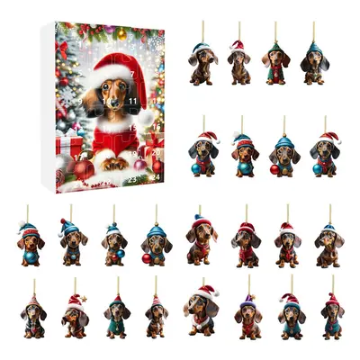 (I, One Size) Christmas Hanging Decor Countdown Calendar Decorative Taylor Hangings Advent Calen