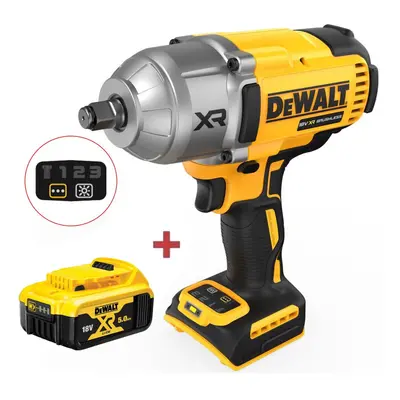 Dewalt 18v DCF900N XR High Torque Impact Wrench 1/2" 1396Nm + DCB184 5ah Battery