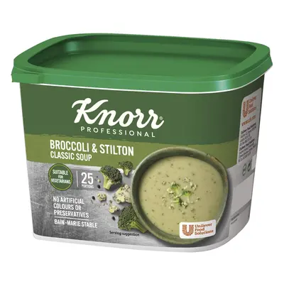 (Broccoli and Stilton) Knorr Classic Broccoli and Stilton Soup Mix, Portions (Makes 4.25 Litress