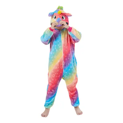 HQFURS Kids Unisex Unicorn Costume Animal Onesie Pajamas Halloween 10t