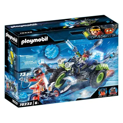 Playmobil Top Agents V Arctic Rebels Ice Trike