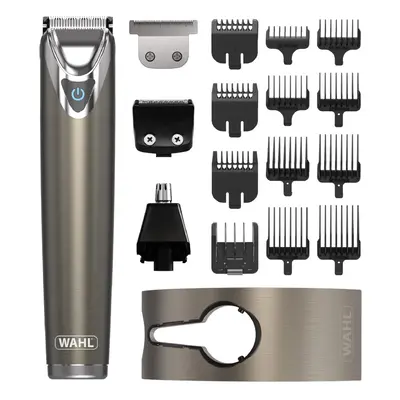 Stainless Steel in Multigroomer, Beard and Stubble Trimmer for Men, Home Hair Cutting, Nose Ear 