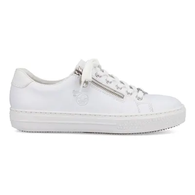 (8 (Adults')) L59L1-83 | Enya | White | Womens Casual Trainers