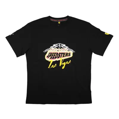 (L) Ferrari Race Garage Crew Las Vegas Tee (Black)