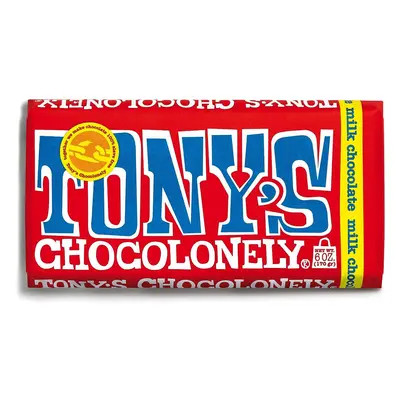 (Pack Of 12) Tony's Chocolonely Milk Chocolate Bar