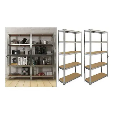 NEW X TIER SHELVING UNIT STORAGE HEAVY DUTY RACKING SHELVES METAL