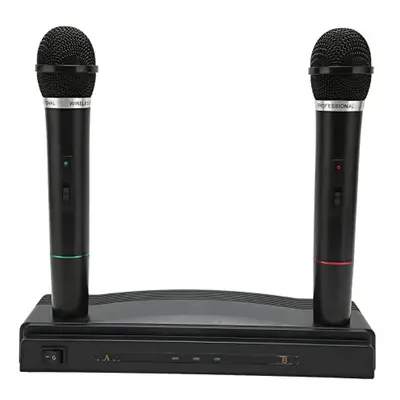 Wireless Microphone, 2.4G VHF Dynamic Multipurpose Mic with for Rechargeable Receiver Cordless D