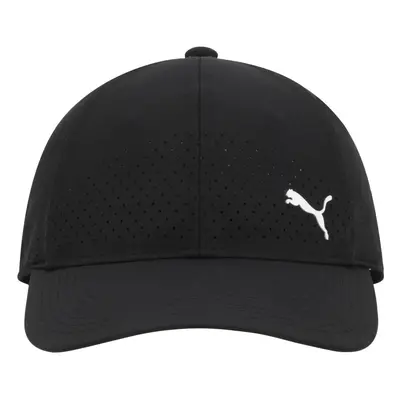 PUMA Unisex Air Mesh Performance Adjustable Snapback Baseball Hat (Bla