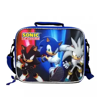 Sonic The Hedgehog Insulated Lunch Bag with Adjustable Shoulder Straps