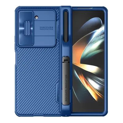 (blue, Samsung Galaxy Z Fold 5) Nillkin For Samsung Galaxy Z Fold Case With Pen Slot Phone Holde