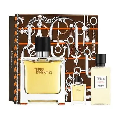 Hermes Terre D'Hermes Pcs Set: 3.4 Eau De Toilette + 0.5 Eau De Toilette + 1.35 Shower Gel