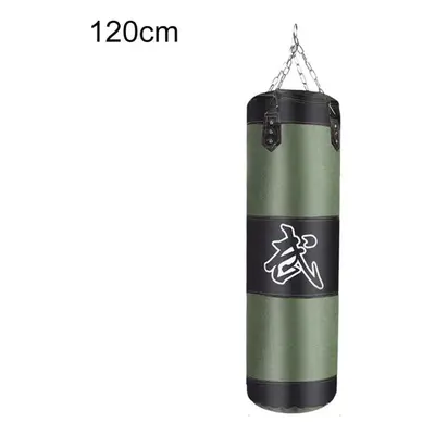 (green, 120cm) Puntos Fitness Boxing Sand Filling Thicken Strength Training Exercise Punch Sandb