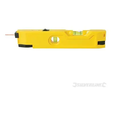 Silverline Mini Laser Level 210mm - level laser mini 210mm silverline magnetic base