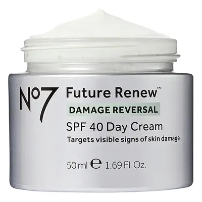 No7 Boots Future Renew Damage Reverse Day Cream SPF40 RRP Â£35.00