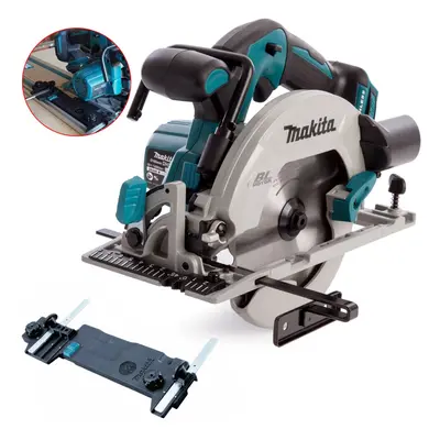 Makita DHS680Z 18v Lithium Brushless Circular Saw 165mm + Guide Rail Adaptor