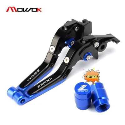 (black blue) Colors Motorcycle Brake Clutch Levers For Kawasaki Z900 2021 2019 Z Adjustable Fold