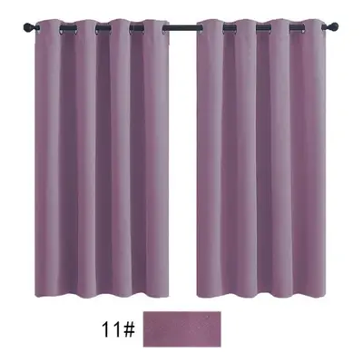 (light purple, 132*241cm) Roman Modern Semi-blackout Curtain Curtains Kitchen Window Bedroom Cur