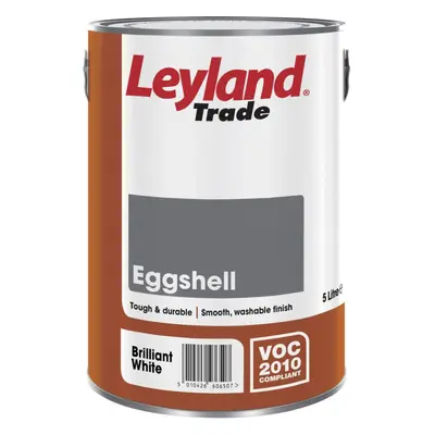 Leyland Trade - Eggshell - 2.5L Brilliant White