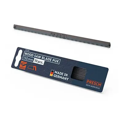 Presch junior hacksaw blades for wood 150mm pcs - Original PUK saw blades for 150mm hand saws - 