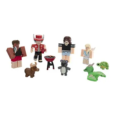 Roblox Celebrity Collection - Adopt Me: Backyard BBQ Four Figure Pack