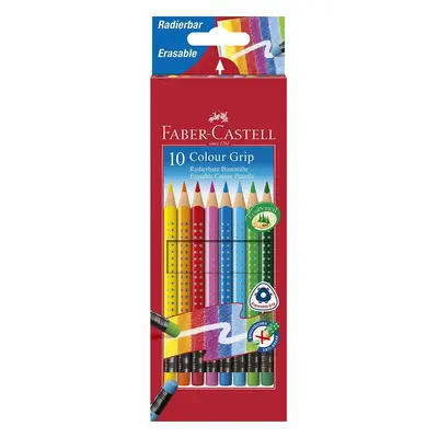 Faber-Castell Eraseable Colour Pencils Grip Set of