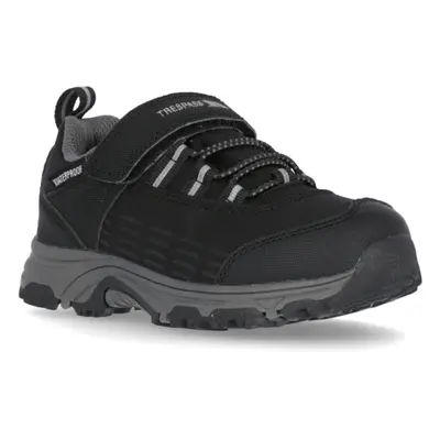 (2, Black) Trespass Kids Waterproof Walking Boots Harrelson