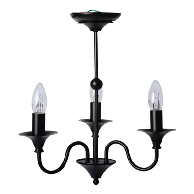 Black Matt Light Ceiling Chandelier