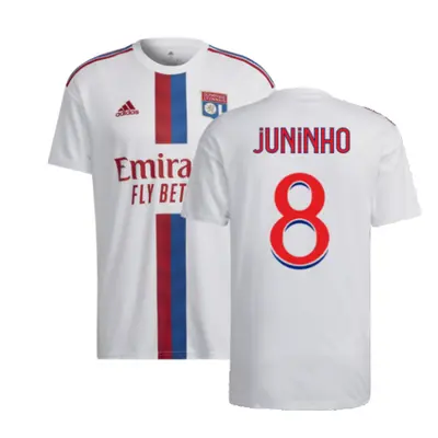 (M) Olympique Lyon Home Shirt (JUNINHO 8)