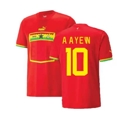 (M) Ghana Away Shirt (A AYEW 10)