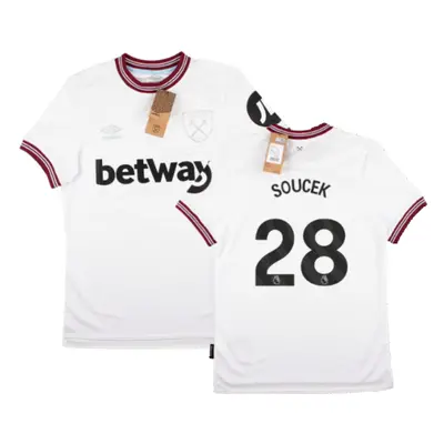 (XXL) West Ham United Away Shirt (SOUCEK 28)