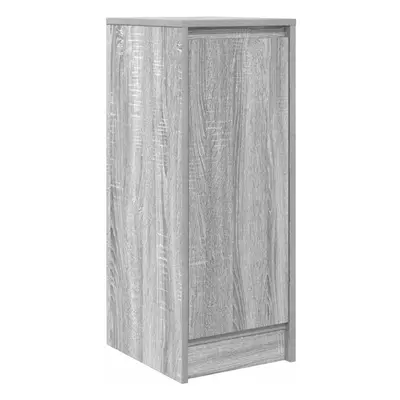 vidaXL Sideboard Grey Sonoma 29.5x34x76 cm Engineered Wood storage cabinet