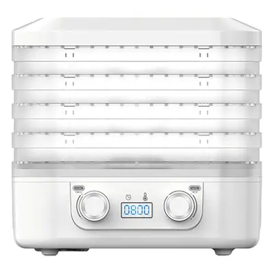 (White, UK) 5-Tier Food Dryer Machine, Candy & Snack Dehydrator