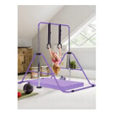 (8-purule) Gymnastics Bar Training Kip Bar With Grips