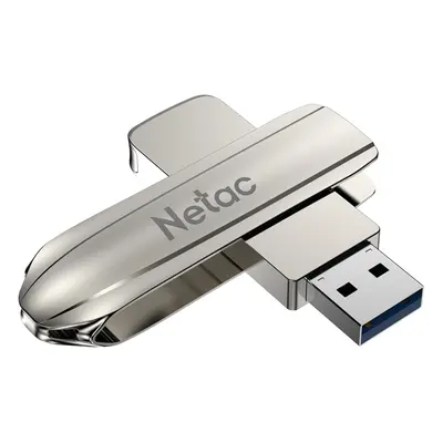 (256G) USB3.2 Flash Drive 128G 256G Thumb Drive Zinc Alloy Solid State U Disk Rotatable 150MB/s 