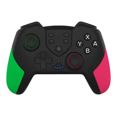 (Green pink) bluetooth Wireless Vibration Gyroscope Wireless Joystick Gamepad for Switch NS-Swit