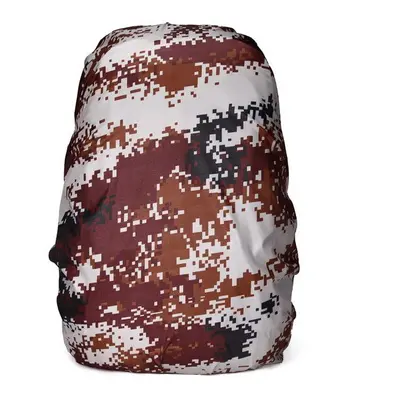 (9) Camouflage Waterproof Dustproof Sunscreen Lightweight Backpack Rain Cover Raincoat Bag