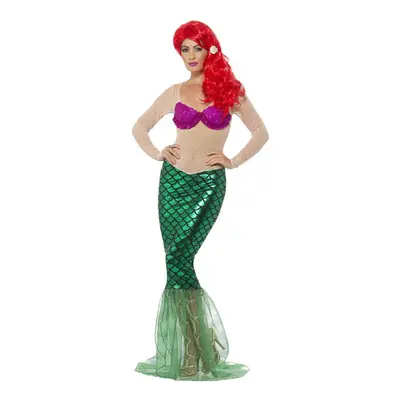 Smiffys Womens/Ladies Deluxe Mermaid Costume