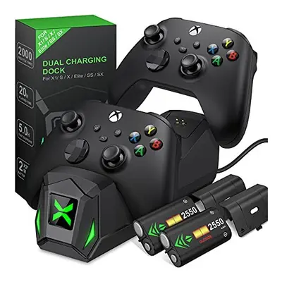 Controller Charger for Xbox Series X|S/Xbox One,Charging Dock for Xbox one Controller,With x 255