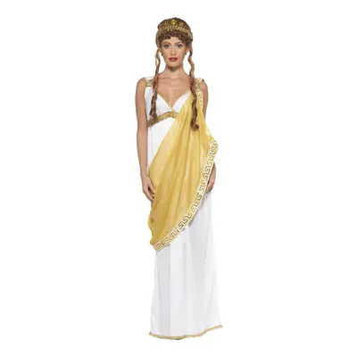 (S, White/Gold) Smiffys Womens/Ladies Helen of Troy Costume Set