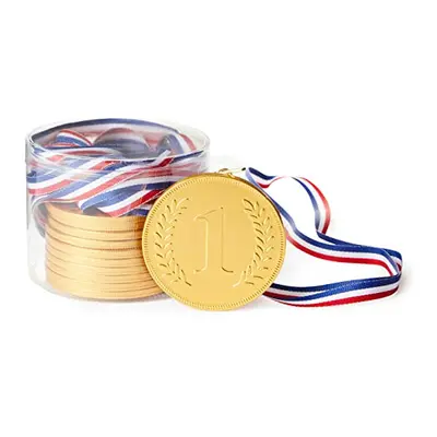 Steenland Chocolate Foiled Medals, Pack of