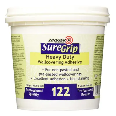 Zinsser SureGrip Heavy Duty Wallcovering Adhesive Quart