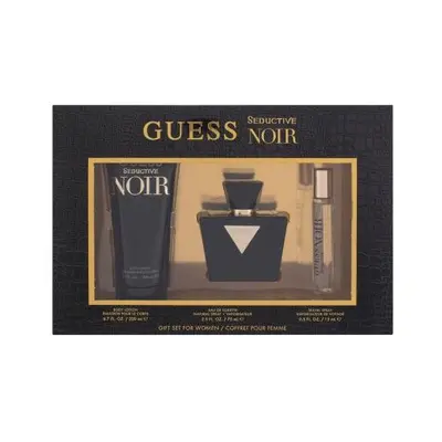 Guess Seductive Noir Pcs Set For Women: 2.5 Eau De Toilette Spray + 6.7 Body Lotion + 0.5 Eau De