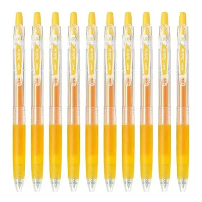 Pilot Juice 0.38mm Gel Ink Ballpoint Pen Yellow Ink Value Set