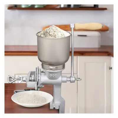 (as the picture) Corn Grinder, Hand Cranking Grain Grinder, Manual Grain Mill With 500ml High Ho