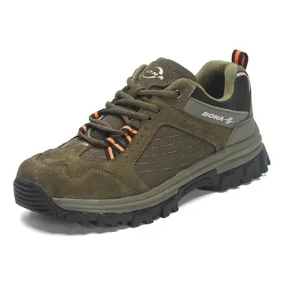 (army green, 46) Bona New Designers Wear Resistance And Skid Resistance Hiking Shoes Trekking Sn